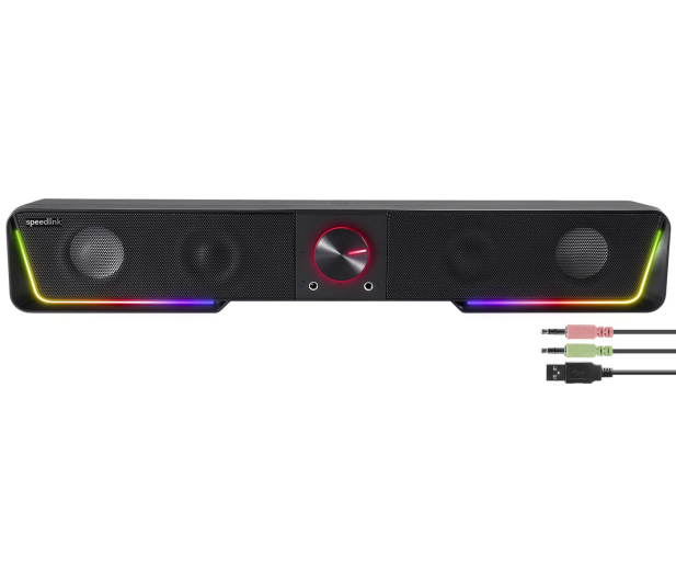 SpeedLink GRAVITY RGB Stereo Soundbar - 1086047 - zdjęcie 3